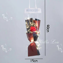 Home Decoration Rose Hand Made Valentine's Day Artificial Flowers Simulation Flower Soap Flowers Mini Bouquet (1 Pc) - justgrabit.in | Just Grab It