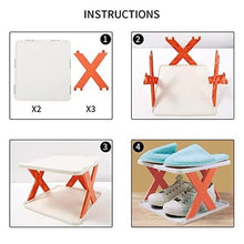 4 LAYER SHOES STAND, SHOE TOWER RACK SUIT FOR SMALL SPACES, CLOSET, SMALL ENTRYWAY, EASY ASSEMBLY AND STABLE IN STRUCTURE, CORNER STORAGE CABINET FOR SAVING SPACE - Justgrabit Inc.