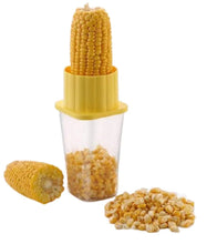Multi Use Plastic Corn Stripper Cob Remover Bowl - Justgrabit Inc.