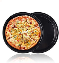 Steel Non - Stick Round Plate Cake Pizza Tray Baking Mould - Justgrabit Inc.