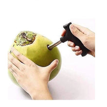 Premium Quality Stainless Steel Coconut Opener Tool / Driller with Comfortable Grip - Justgrabit Inc.