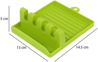 Multi - Functional Spatula Holder / Rest for Kitchen Utensils - Justgrabit Inc.