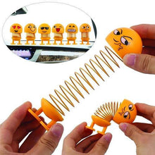 Emoticon Figure Smiling Face Spring Doll - Justgrabit Inc.
