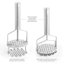 Stainless Steel Hand Masher (Mash for Dal / Vegetable / Potato / Baby Food / pav bhaji) - Justgrabit Inc.