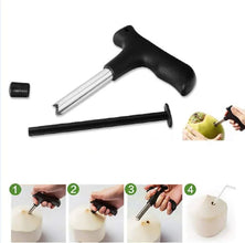 Premium Quality Stainless Steel Coconut Opener Tool / Driller with Comfortable Grip - Justgrabit Inc.