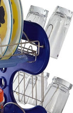 STAINLESS STEEL DRAIN BOWL STORAGE RACK HOLDER PLATE DISH CUTLERY CUP RACK WITH TRAY KITCHEN SHELF STAND - justgrabit.in | Just Grab It