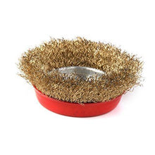 Wire Wheel Cup Brush (Gold) - justgrabit.in | Just Grab It