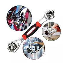 48 in 1 wrench Swivel Head Multi Tool Spanner Tools Socket Works with Spline Bolts Multi function Universal Furniture Car Repair - justgrabit.in | Just Grab It