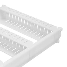 Multipurpose 2 Layer Slim Side Space Saving Storage Organizer Rack Shelf - Justgrabit Inc.