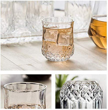 Heavy unbreakable Stylish look fully Transparent Glasses Set 250 ml (6pcs) - Justgrabit Inc.