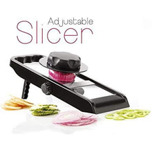 Premium Multipurpose Potato / Onion Slicer and Grater, Potato Slicer for Chips, Vegetable Slicer Machine, Chips Cutter, Potato Slicer for Chips, Onion Slicer (Adjustable Slicer) - Justgrabit Inc.