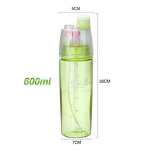 New Spray Portable Water Bottle (600ML) - Justgrabit Inc.