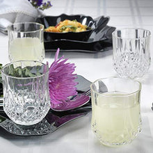 Heavy unbreakable Stylish look fully Transparent Glasses Set 250 ml (6pcs) - Justgrabit Inc.