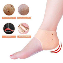 Moisturizing Skin Softening Silicone Gel for Dry Cracked Heel Repair (Multicolour) - Justgrabit Inc.
