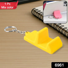 Plastic 2 - in - 1 Mobile Stand Keychain (1 Pc) - Justgrabit Inc.