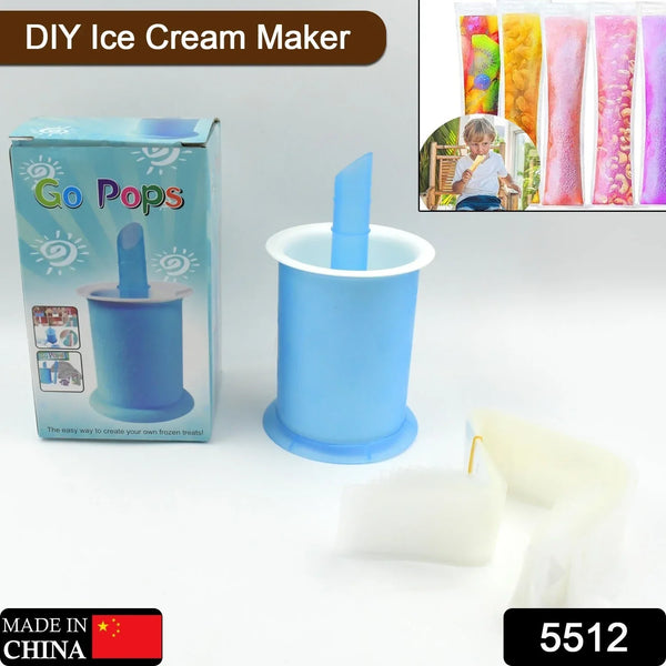 DIY Manual Popsicle Maker – Reusable Ice Cream Mold (Approx 20 Pcs Packing Bag) - Justgrabit Inc.