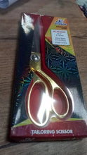 Stainless Steel Tailoring Scissor Sharp Cloth Cutting for Professionals (8.5inch) (Golden) - Justgrabit Inc.