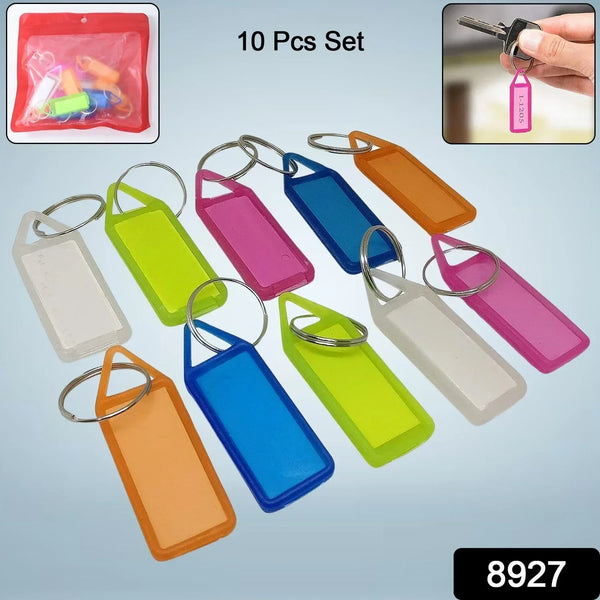 10 Pc Keychain Tag Label Used For Decorative Purpose On Keys And All - Justgrabit Inc.