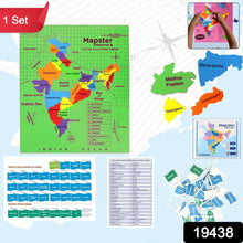 Aditi Mapster India Map EVA Foam Puzzle Set - Justgrabit Inc.