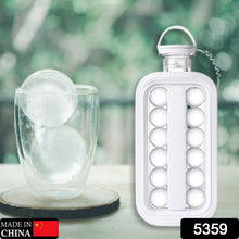 Foldable Ice Tray with Lid, 2 - in - 1 Ice Ball Maker - justgrabit.in | Just Grab It
