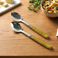 Premium Stainless Steel Dining Spoon Set (Pack of 2) - justgrabit.in | Just Grab It