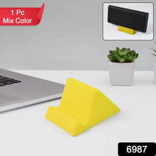 Compact Plastic Mobile Phone Holder Stand (1 Pc & Mix Color) - Justgrabit Inc.