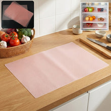 Transparent Plastic Fridge Mat 45 x 29 cm (4 Pc) - justgrabit.in | Just Grab It
