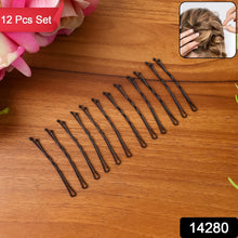 Premium Hair Bobby Pins Set 12pc - justgrabit.in | Just Grab It