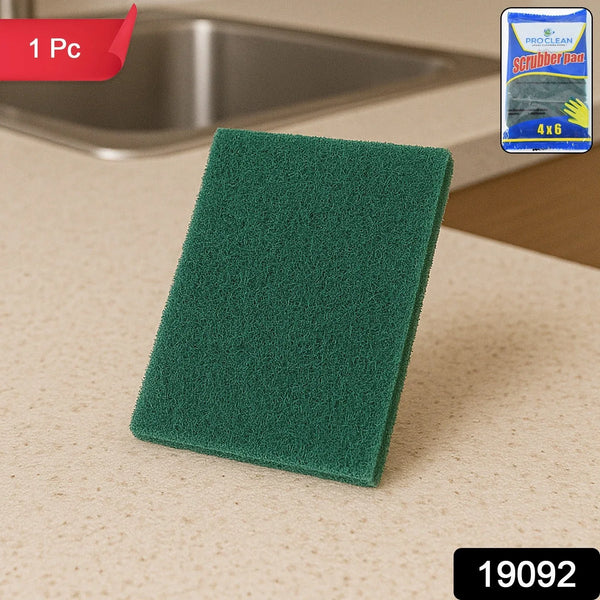 Pro Clean Heavy - Duty Kitchen Scrubber Pad – 4x6 inch (1 Pc) - Justgrabit Inc.