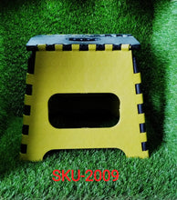 2009_12 Inch Plastic Folding Step Stool for Kids and Adults with Handle (Multicolor) - justgrabit.in | Just Grab It