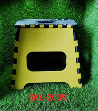 2009_12 Inch Plastic Folding Step Stool for Kids and Adults with Handle (Multicolor) - Justgrabit Inc.