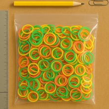Rubber Band For Office/Home and Kitchen Accessories Item Products, Elastic Rubber Bands, Flexible Reusable Nylon Elastic Unbreakable, For Stationery, School Multicolor (1 Inch, 50 GM), Hair accessories - justgrabit.in | Just Grab It