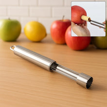 Fruit Core Stainless Steel Set, Core Remover for Apple and Pear, Kitchen Prep Tool Fruit Core Remover Tool with Soft Handle, Apple Corer Stainless Steel, Kitchen Gadget Dishwasher Safe - Justgrabit Inc.