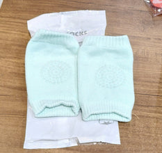 Mint Green Toddler Wool Knit Leg Warmer (Knee Guard) - justgrabit.in | Just Grab It