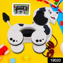 Dog Pull Along Toddler Toy with Attractive Design (1 Pc) - justgrabit.in | Just Grab It