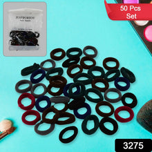 Small Ponytail Holder Bands for Hair Rubber Bands (Pack of 50 / Multicolour), Hair accessories - justgrabit.in | Just Grab It