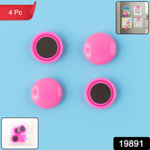 Round Fridge Magnets - (4 Pc / Set) - justgrabit.in | Just Grab It