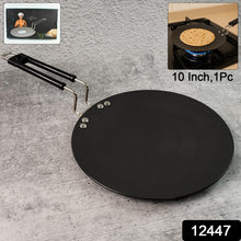 Premium Non - Stick Flat Roti Tawa with Heat - Resistant Handle (10 Inch / 1 Pc) - justgrabit.in | Just Grab It