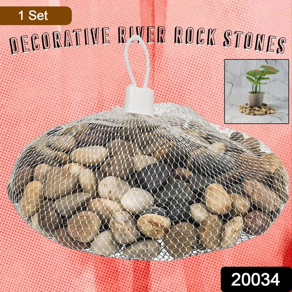 Decorative River Rock Stones (1 Set) - justgrabit.in | Just Grab It