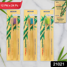 Eco - Friendly Bamboo Toothbrush Twin Pack (12 Packets × 24 Pieces) - justgrabit.in | Just Grab It
