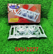 Multipurpose Decorative Multi Storage Mukhwas Dani / Serving Tray - Justgrabit Inc.