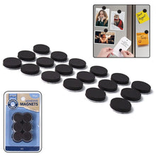 Magnets with Adhesive Backing Magnetic Tape Magnet Strips (18 Pcs Set) - Justgrabit Inc.