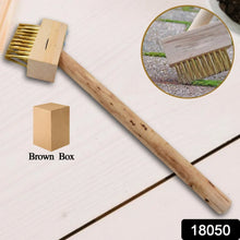 Paving Brush Wooden Block Paving Brush Patio Weed Remover Tool (1 Pc) - Justgrabit Inc.
