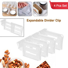 Refrigerator Internal Drawer Shelf Divider Clip (4 Pcs Set) - justgrabit.in | Just Grab It