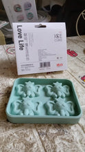 Silicone Cartoon Shape 4 Grid Ice Cube Tray Ice Cube Molds Trays Small Cubes Tray For Fridge, Flexible Silicon Ice Tray (1 pc) - Justgrabit Inc.