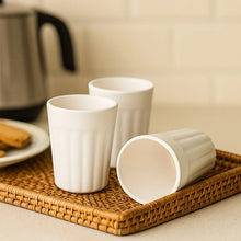 Small Plastic Coffee / Tea Cups Reusable Plastic Cup Mug Lightweight Microwavable Safe Unbreakable Camping Coffee Mugs for Tea Milk Water Juice Tea (3 Pcs Set) - Justgrabit Inc.