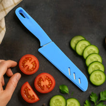 Stainless Steel Knife For Kitchen Use, Knife Set, Knife & Non - Slip Handle With Blade Cover Knife, Fruit, Vegetable,Knife Set (1 Pc) - Justgrabit Inc.