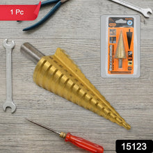 Step Drill Bit For Metal, High - Speed Steel Step Drill Bit (1 Pc / 4 - 32 MM) - justgrabit.in | Just Grab It