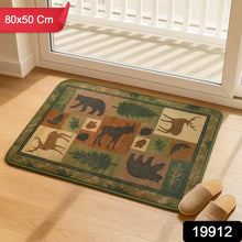 Premium Soft Anti - Slip Floor Mat - (1 Pc / 80x50 Cm / mix design / color) - justgrabit.in | Just Grab It