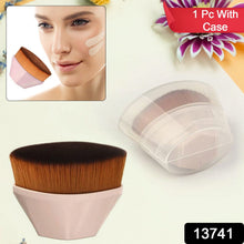 Perfect Foundation Makeup Brush with Portable Case (1 Pc) - justgrabit.in | Just Grab It